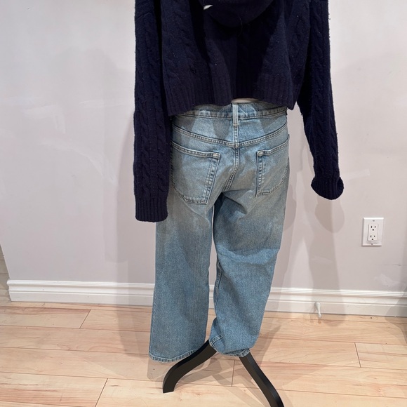 Marks and Spencer’s Blue Straight Leg Jeans Size 12 Regular - Picture 5 of 10